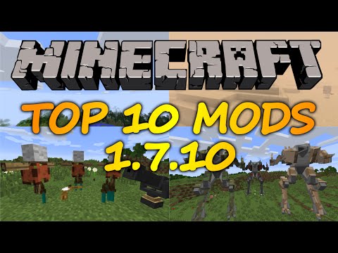Top 10 Minecraft mods (1.7.10) - 2016
