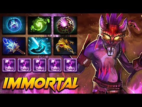 Witch Doctor Immortal Magic Carry - Dota 2 Pro Gameplay [Watch & Learn]