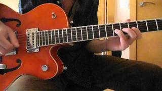 Stray Cats - My One Desire (1st Guitar Solo Tutorial)