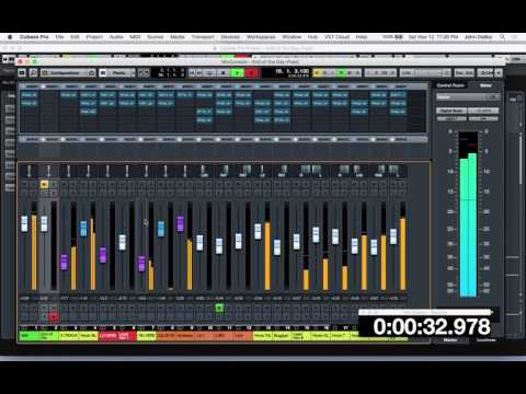 "End the Day" Mixdown Hybrid Mixing Demo in Cubase Pro 8.5