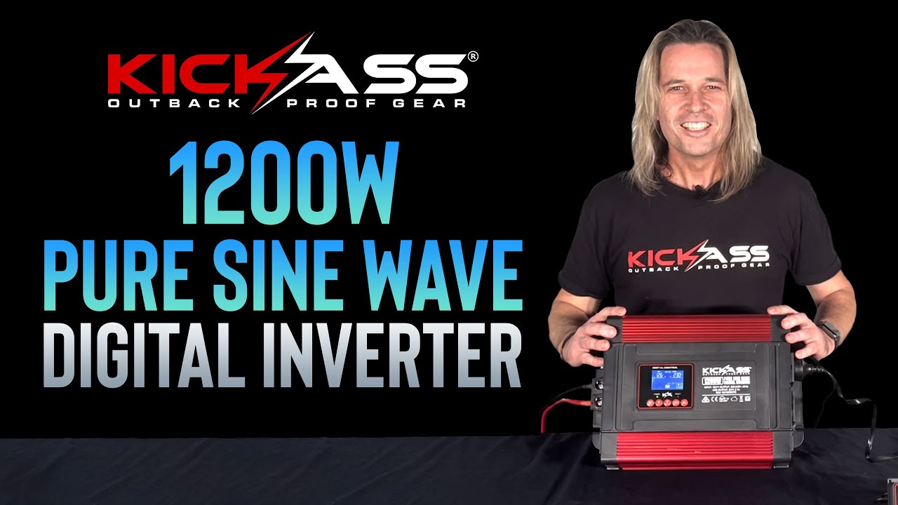 Watch detailed video of KickAss 700W Digital Pure Sine Wave Inverter