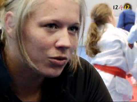 12-4-12: Judoka Kerstin Thiele trainiert für London 2012