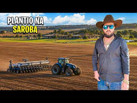 COMEÇANDO O PLANTIO DE SOJA NA SAROBA l AgroTaigo