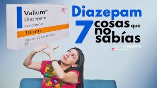 DIAZEPAM 7 COSAS QUE NO SABÍAS  DE ESTA BENZODIAZEPINA || FANNY PSIQUIATRA