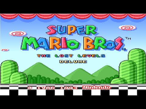 Super Mario Bros. The Lost Levels Deluxe (Smw Hack)(Longplay)