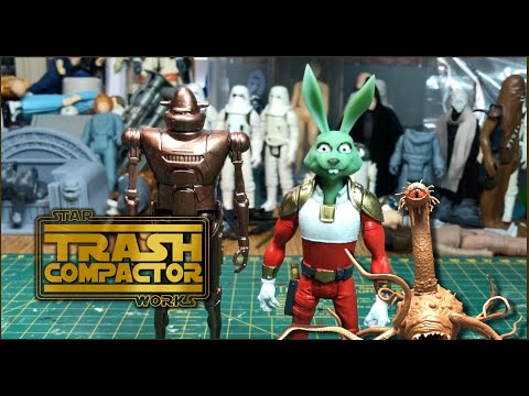 Custom Star Wars Figures - Jaxxon (Full Version) tutorial - Trash Compactor