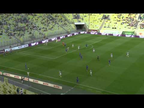 Lechia - Schalke 0-1. Skrót meczu [HD]