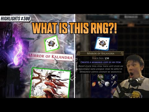 PoE Streamers Lose Their Minds On Mirror Drops