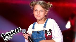 Oliwia Walicka - "Let Me Love You" - Przesłuchania w ciemno - The Voice Kids 2 Poland
