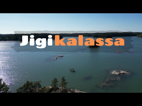 Jigikalassa ahventa etsimässä [ Kesäistä jigikalastusta merellä ]
