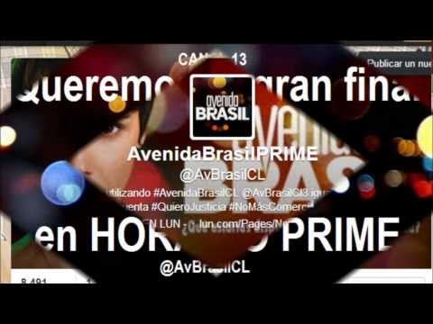 Campaña Avenida Brasil en HORARIO PRIME @AvBrasilCL