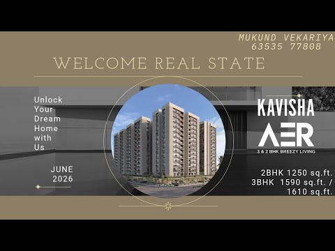 Kavisha aer | kavisha aer 2/3 BHK flats