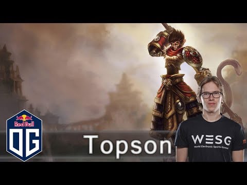 OG.Topson Monkey King Gameplay - Ranked Match - OG Dota 2.