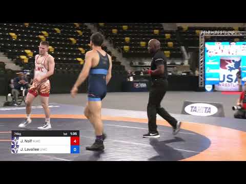 74 Kg Rr Rnd 1 - Jason Nolf, NLWC/TMWC Vs Joey Lavallee, LVWC - TMWC