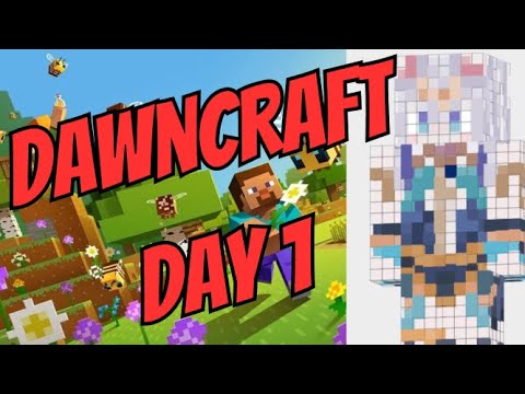 EPIC FIRST DAY in Dawncraft Mod Pack!!!