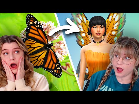 every fairy is a RANDOM butterfly in the sims 4