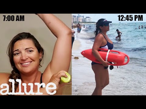 A Lifeguard's Entire Routine, from Waking Up to the Beach | Allure