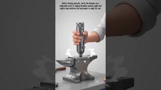 The rebound hammer is the most widely used concrete test in India.