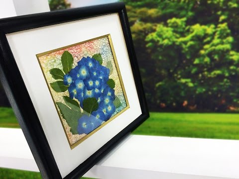 Programa Arte Brasil - 03/11/2015 - Mirian Tatsumi - Vaso com Flores em Oshibana Arte