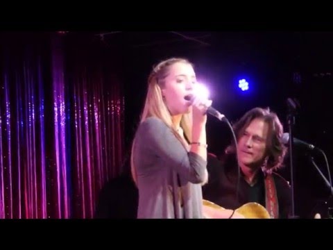 Chloe Channell (14) sings her version of “I Will Always Love You” at Orange Blossom Opry - 4/23/16
