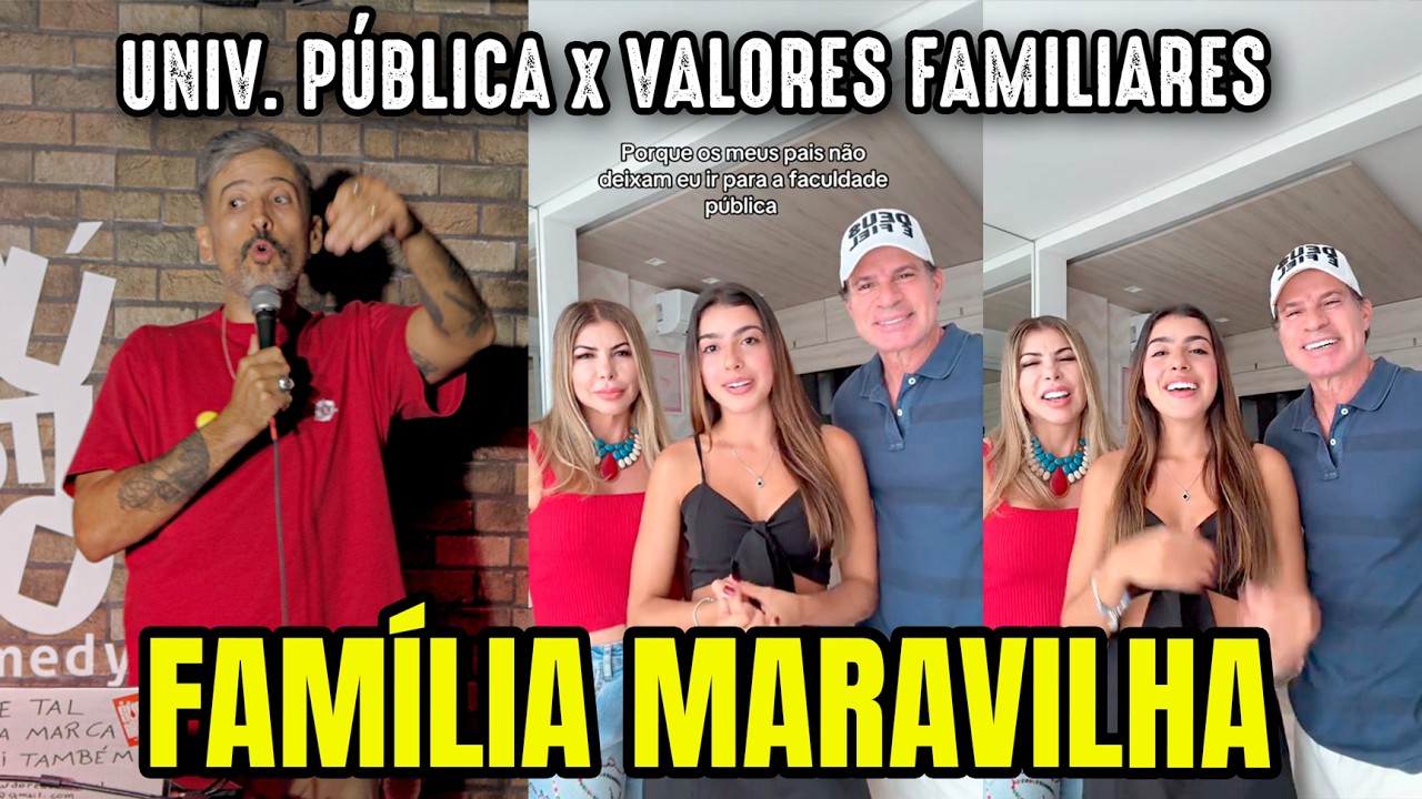 FILHA DE TÚLIO MARAVILHA PASSA EM 2 UNIVERSIDADES E NÃO VAI PODER FAZER- Murilo Moraes Show do React