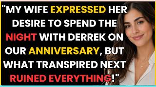 MY WIFE EXPRESSED HER DESIRE TO SPEND THE NIGHT WITH DERREK ON OUR ANNIVERSARY, BUT WHAT NEXT RUINED