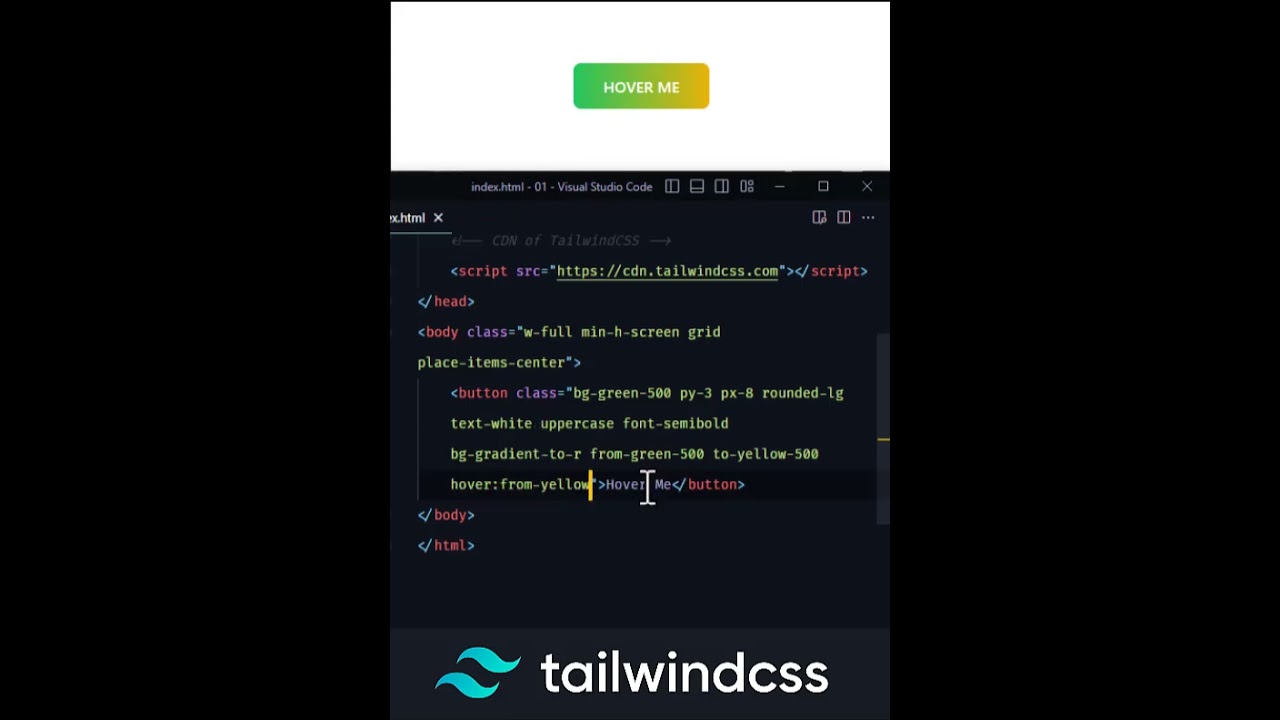 Tailwind CSS Button Animation | Tailwind Gradient Animation | @DeveloperHub1  #developerhub