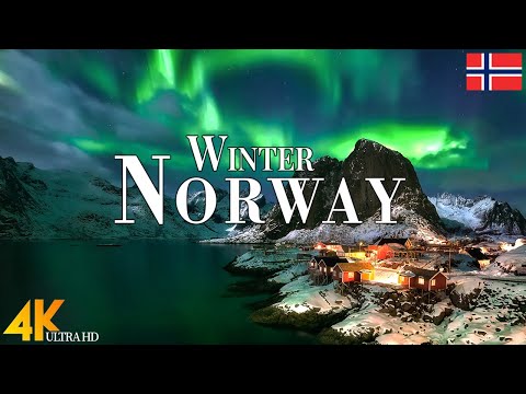 Winter Norway 4K Ultra HD • Stunning Footage Norway, Scenic Relaxation Film with Calming Music