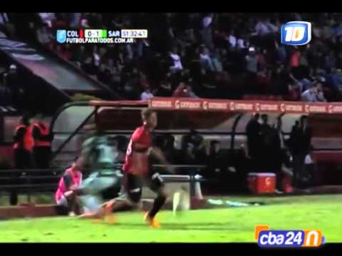COLON 0 SARMIENTO 1 FECHA 23 FUTBOL DE PRIMERA DIVISION DE ARGENTINA