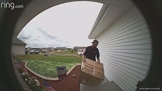 Local man says same FedEx driver keeps damaging his packages, has video evidence