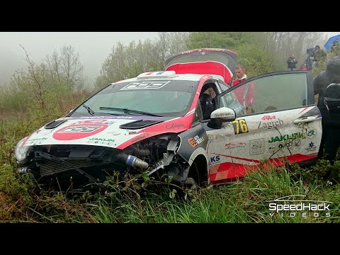 WRC Rally Croatia 2022 Day 1 | Crash & Punctures