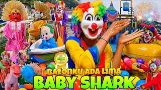 Download lagu BABYSHARK SONG LYRICS 2024 ‼️ LAGU CICAK DI DINDING VERSI ONDEL ONDEL & BADUT JOGET BALONKU ADA LIMA mp3