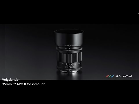 Voigtlander 35mm F2 APO II for Nikon Z-mount