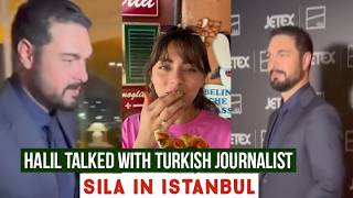 Halil Ibrahim Ceyhan Talked with Journalist !Sila Turkoglu In Istanbul