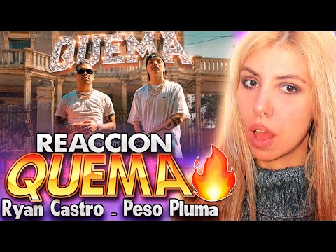 ARGENTINA REACCIONA A Ryan Castro, Peso Pluma - QUEMA 🔥 (Video Oficial)