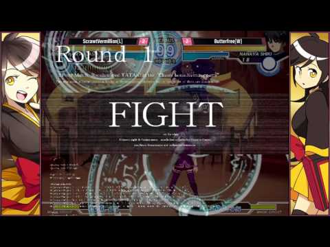 CEOtaku 2016 Melty Blood Actress Again Current Code Grand Finals ScrawtVermillion vs Butterfree
