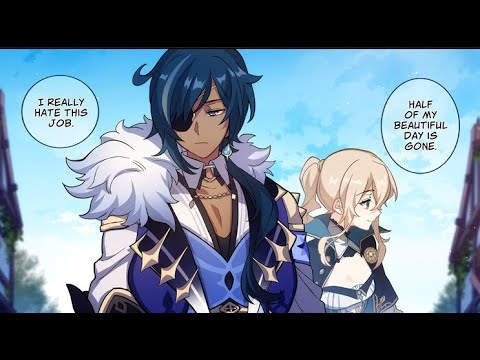 KAEYA HAS FEELINGS FOR JEAN GENSHIN IMPACT [CUTSCENE]