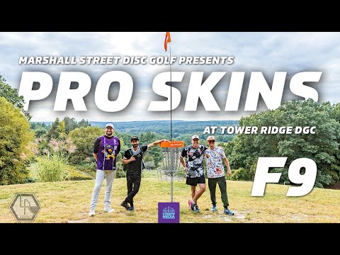 Pro Skins At Tower Ridge Disc Golf Course | F9 | Koling, Barsby, Locastro, Robinson | 2024