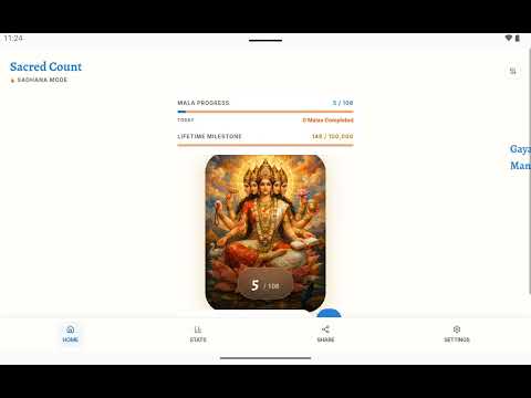 Sacred Count - Japa Counter