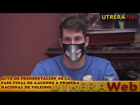 ACTO DE PRESENTACIÓN EN UTRERA DE LA FASE DE ASCENSO A SUPERLIGA 2 DE VOLEIBOL