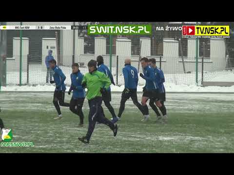 tv.nsk.pl 2021-01-30 MKS Świt Nowy Dwór Maz. - MLKS Znicz Biała Piska 2:1 (1:0) sparing nr 2 bramki
