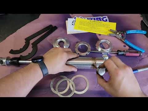 How to assemble Viking Coilovers, Atomic Fab edition
