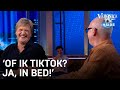 Doet René aan TikTok? 'Ja, in bed, met EasyToys!'