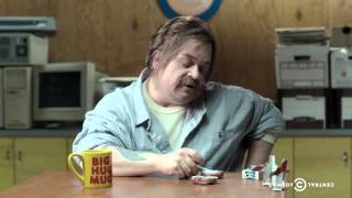 Patton Oswalt Is a  True Detective - with closed captions