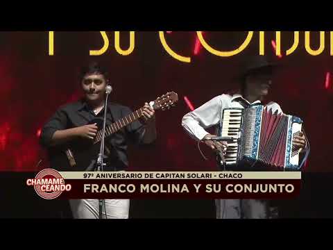 Franco Molina y su Conjunto en el Festival Aniversario de Capitán Solari