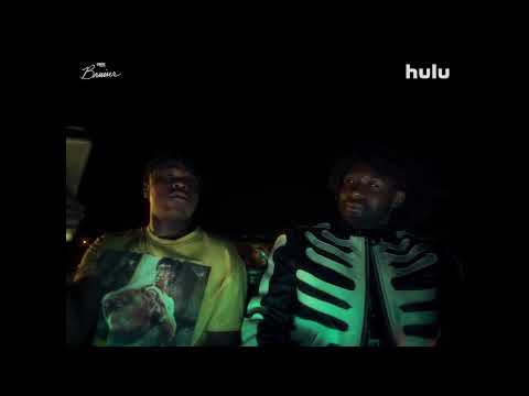Bruiser (2023) Hulu official trailer frame — Darious and the motorcycle