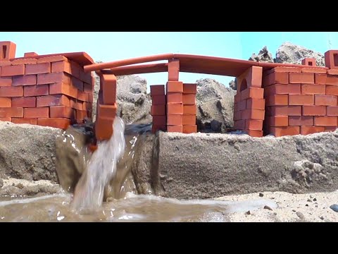 MINI BRICK BRIDGE COLLAPSE - DAM BREACH MODELING