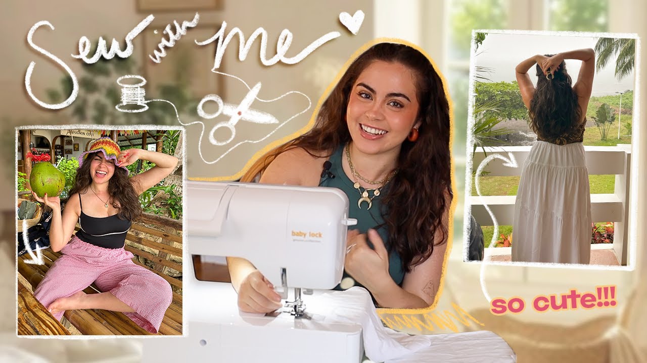 SEW WITH ME! 🧵✂️ SUMMER WISHLIST PIECES (I'M OBSESSED) 🫶🏼