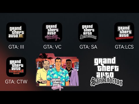 GTA III (GTA 3) - Grand Theft Auto Vice City / San Andreas - Liberty City Stories,GTA Chinatown Wars