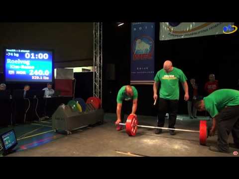 Men -59 to -83kg Deadlift of 2011 EPF Western European Championships